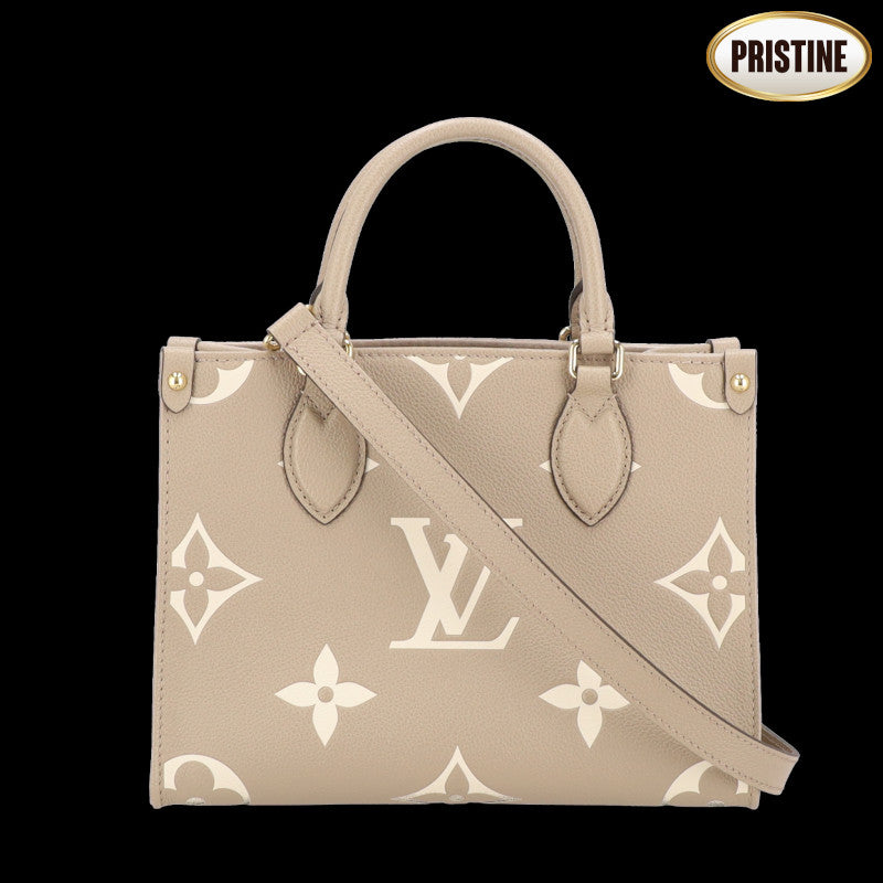 LOUIS VUITTON ルイ・ヴィトン/オンザゴーPM/アンプラント・トゥルトレール×クレーム /M45779//RFI*/SAランク/24
