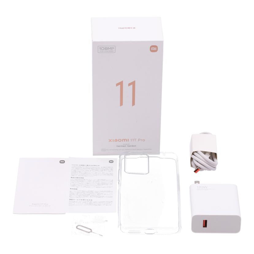 Xiaomi　SIMフリー シャオミ　/スマートフォン／Xiaomi　11T　Pro　256GB/2107113SR//34913/K2P900898/Aランク/69