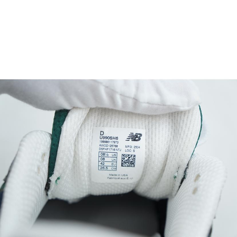 NB ニューバランス/NB×Shohei　Ohtani　スニーカー／グリーン　USA　26．5/U990SH//Aランク/67
