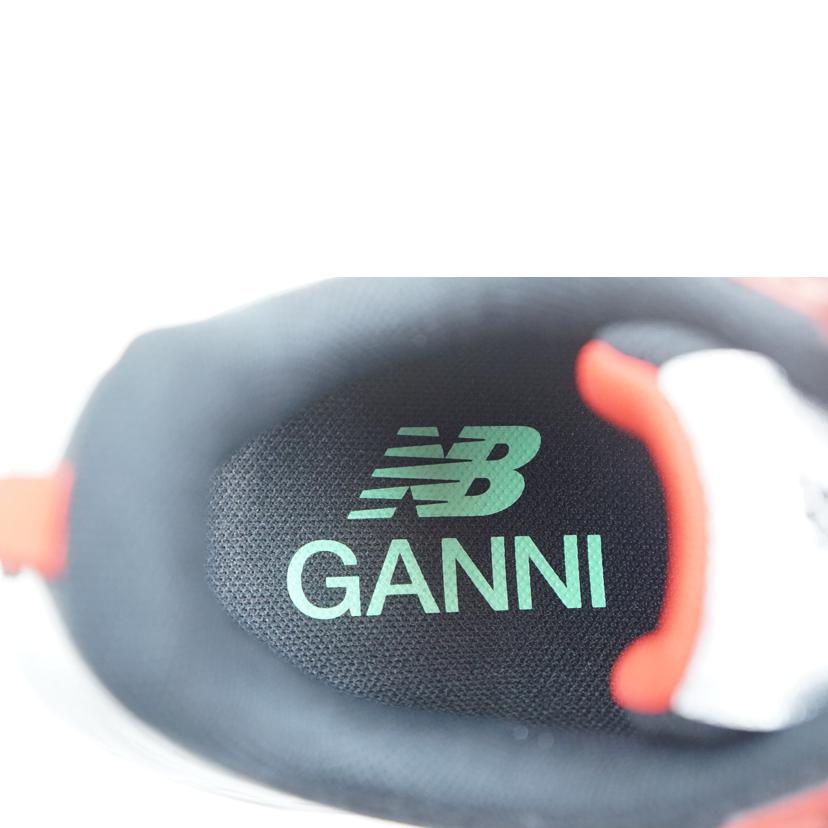 NB ニューバランス/NB×GANNI　スニーカー／レッド　24．5//Aランク/67