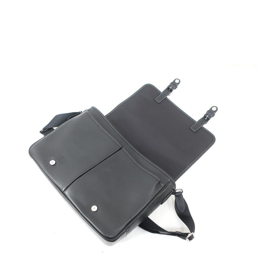 COACH コーチ/スプリントメッセンジャー カーフレザー ショルダーバッグ ブラック/CL952//Aランク/65