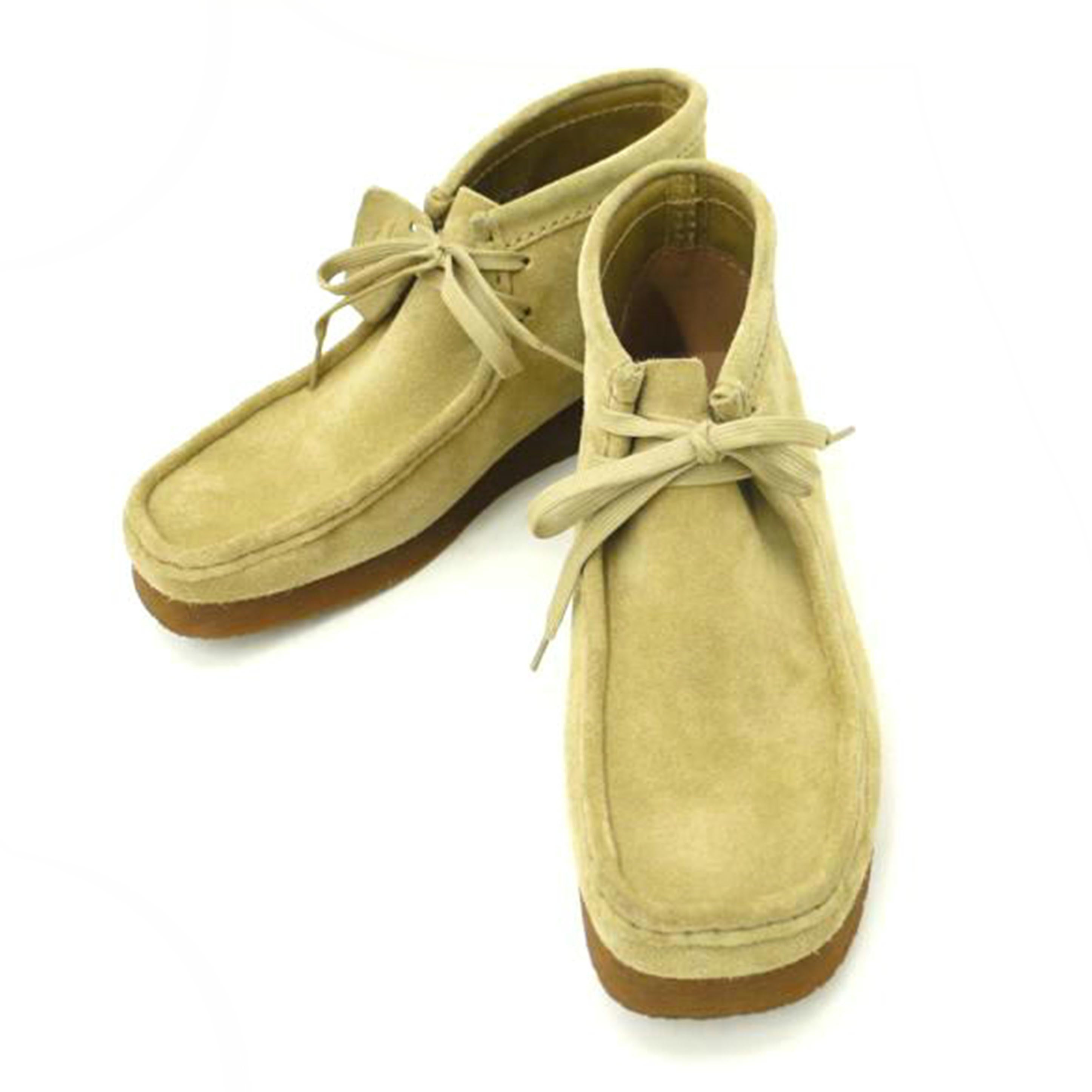 Clarks クラークス/ワラビーブーツ／ベージュ/11826//SAランク/69