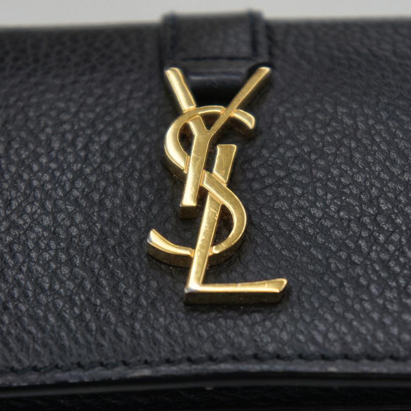 YVES　SAINT　LAURENT イヴサンローラン/オリガミタイニーウオレット/620287//Bランク/94