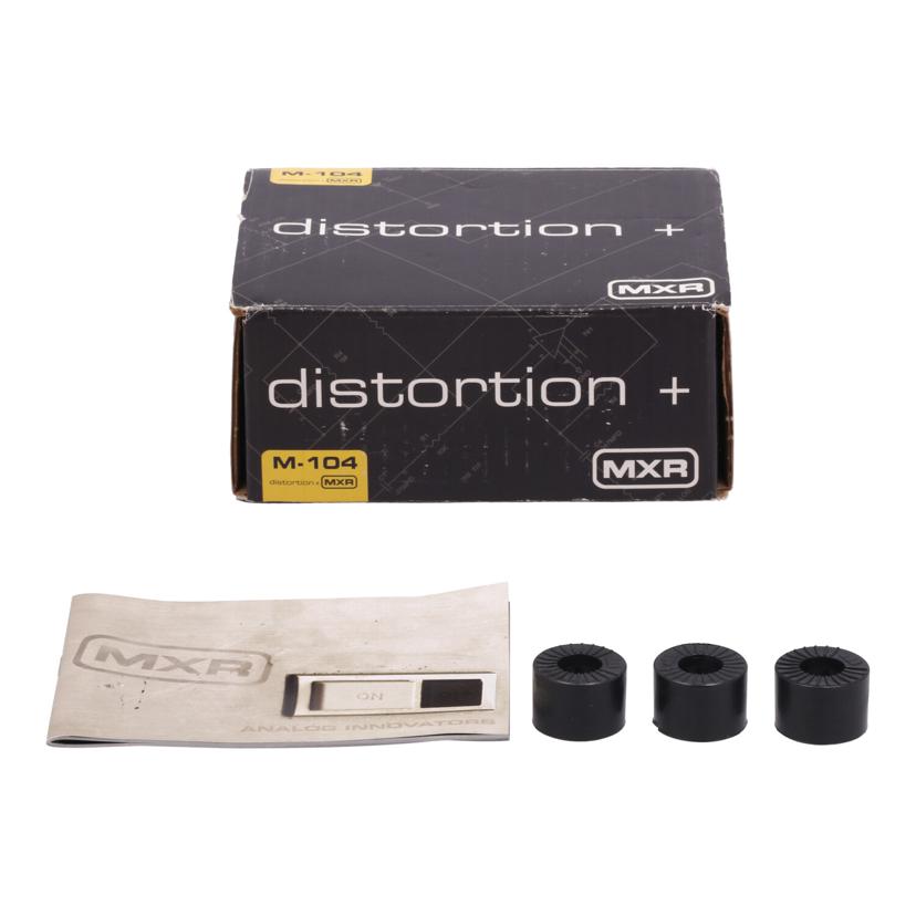 MXR エムエックスアール/エフェクター／M－104/M104 Distortion+//AA78M491/Bランク/21