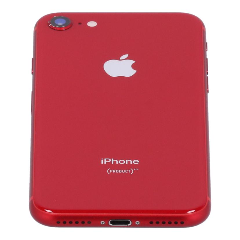 Apple　 アップル　/iPhone8　RED　64GB　外カメラNG/MRRY2J/A//C8QWJ518JWF9/Cランク/62