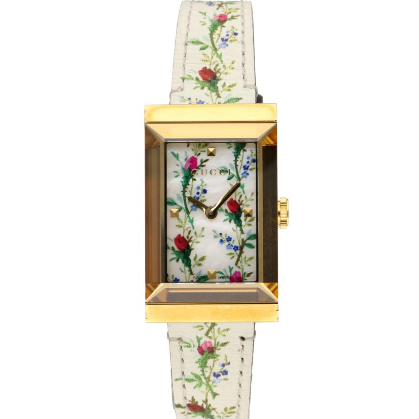 GUCCI グッチ/フローラルマザーオブホワイト／クオーツ/147.7//173*****/Aランク/91