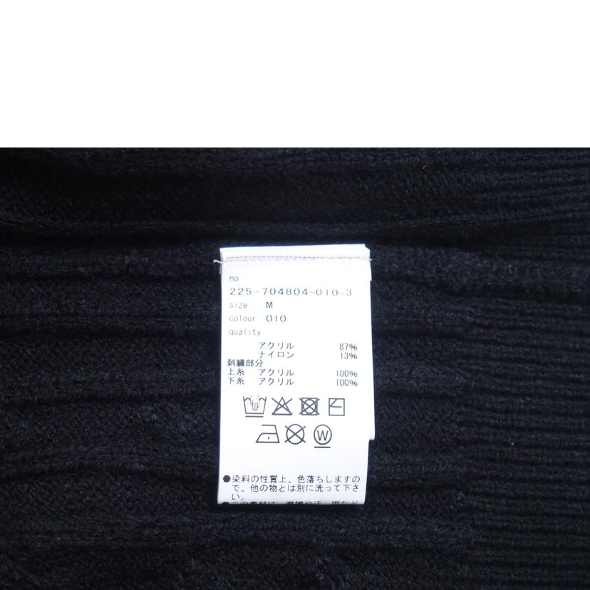 MARY　QUANT マリークワント/MARY　QUANT　サインロゴケーブルプルオーバー//Sランク/71