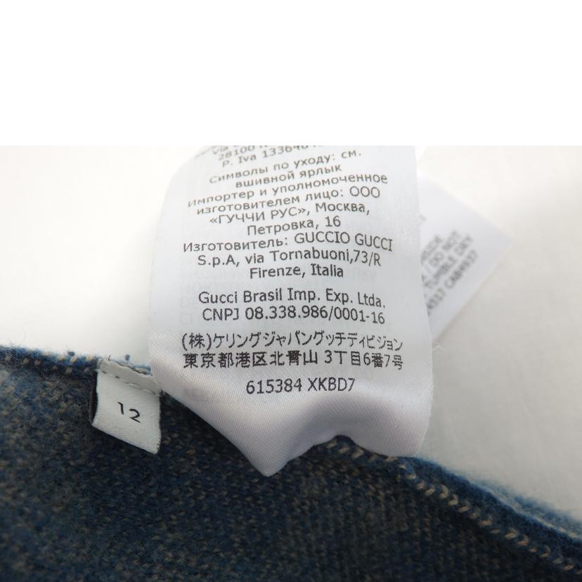 GUCCI グッチ/◇GG柄／ウール100％／長袖／12／150／72/615384 XKBD7//Aランク/84