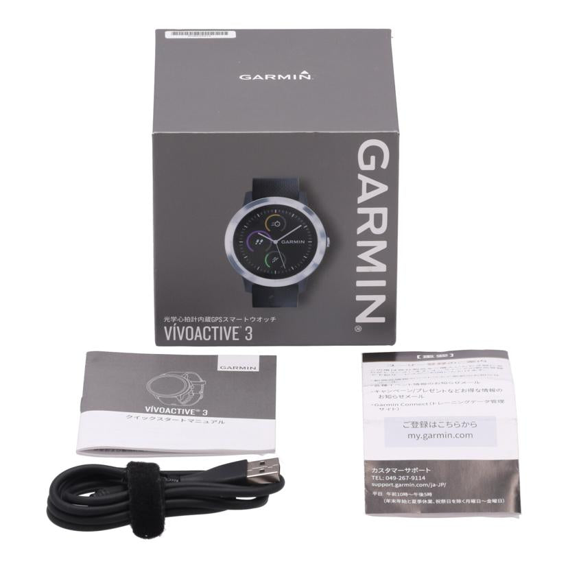 GARMIN ガーミン/スマートウォッチ　／vivoactive　3/010-01769-70//5H8035912/Bランク/77