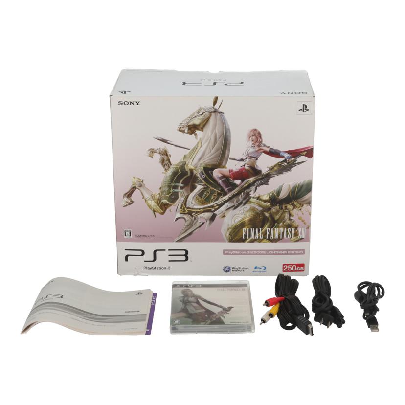 SONY ソニー　/PlayStation3　本体　FF13モデル/CECH-2000B FF/CEJH-10008//5637734/Bランク/62