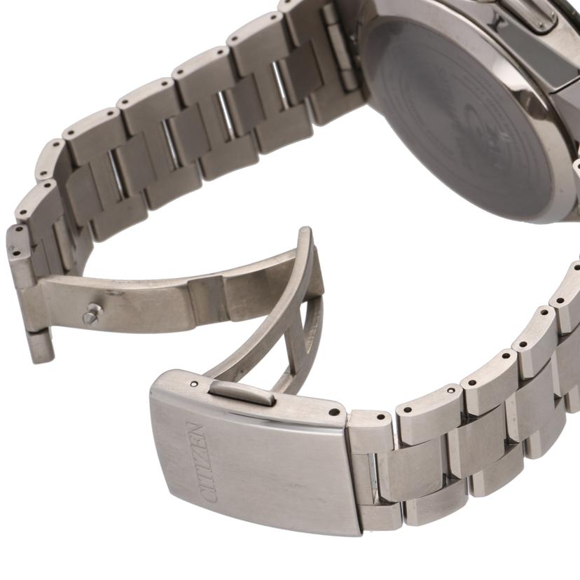 CITIZEN シチズン　/アテッササテライトウェーブ電波ソーラー/CC1086-50E//511*****/Aランク/37