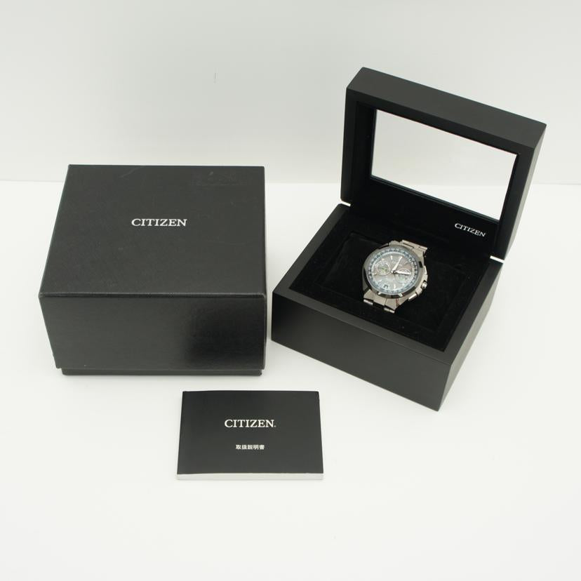 CITIZEN シチズン　/アテッササテライトウェーブ電波ソーラー/CC1086-50E//511*****/Aランク/37