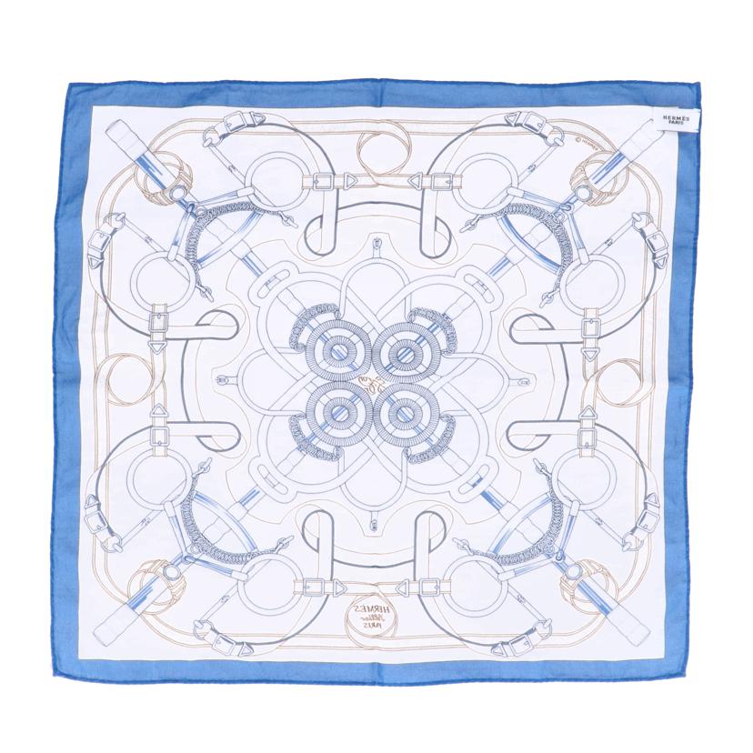 HERMES エルメス/カレ40／コットンハンカチスカーフ//ｻｲｽﾞ:約40cm/SAランク/91