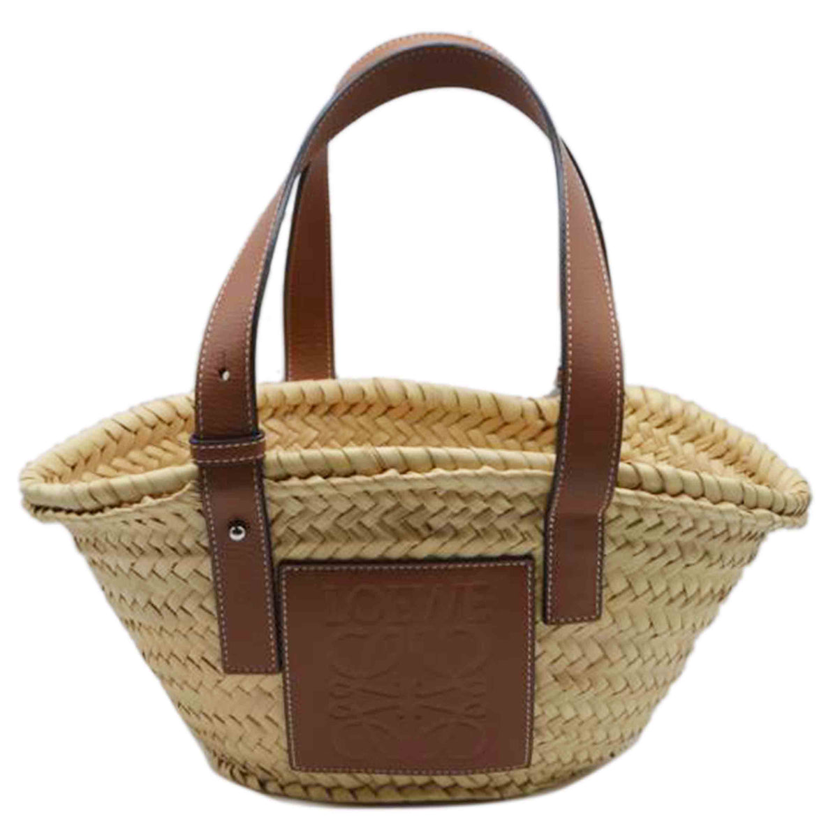 LOEWE ロエベ/バスケットバッグスモール/ラフィア/ナチュラル タン/327.02.S93//412***/ABランク/89