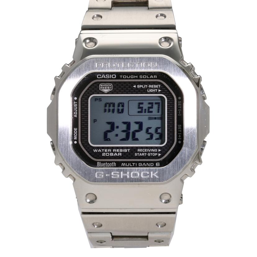 CASIO カシオ/G－SHOCKフルメタル電波ソーラー×Bluetooth/GMW-B5000D-1JF//201*****/ABランク/37