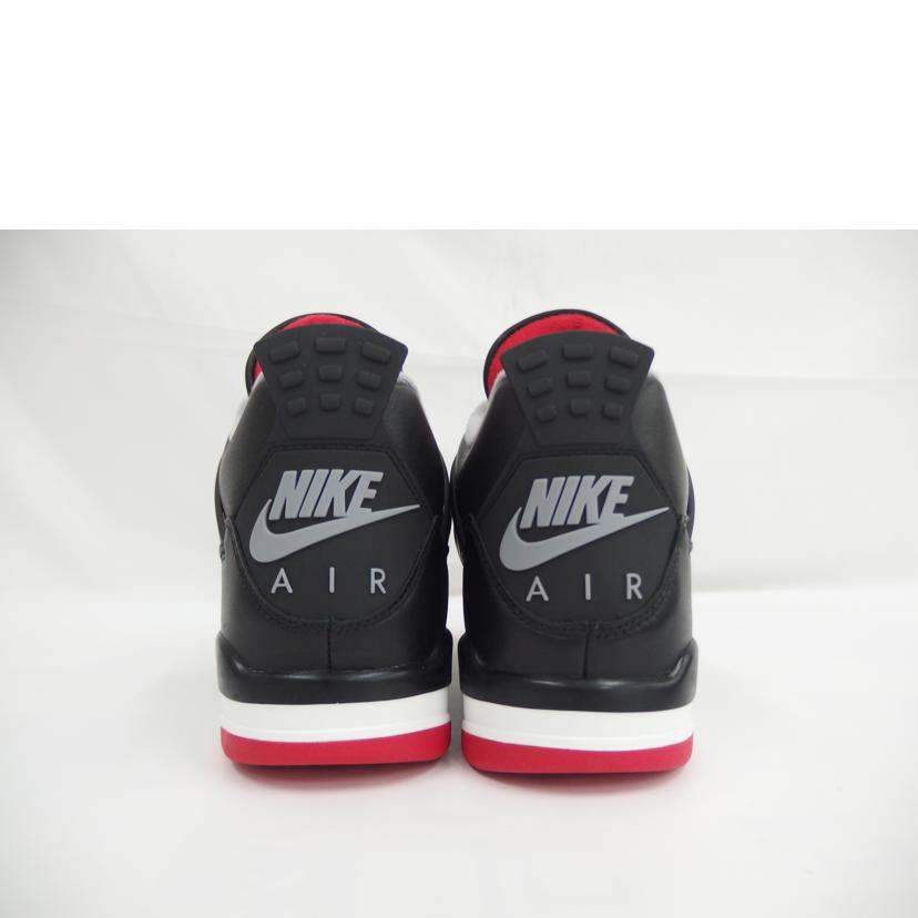 NIKE ﾅｲｷ/AJ4　Retro　＂Bred　Reimagined＂/FV5029-006//Aランク/82