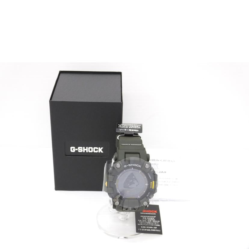 CASIO カシオ/G－SHOCK／マッドマン／トリプルセンサー／電波ソーラー/GW-9500-3JF//SAランク/88