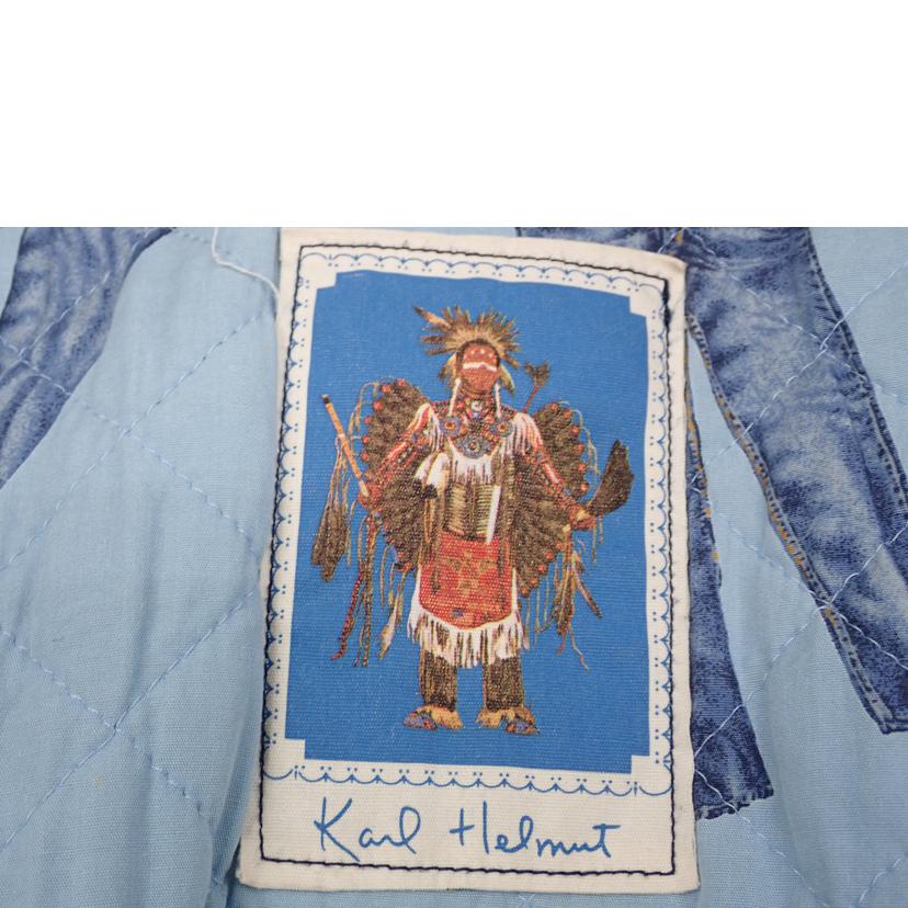 KARL　HELMUT カールヘルム/★KARL　HELMUTデニムMA－1刺繍ロゴジップブルゾン/P0333FJM01//ｻｲｽﾞ:M/BCランク/62