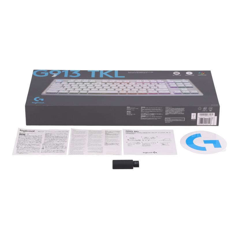 Logicool ロジクール　/ワイヤレスゲーミングキーボード/G913-TKL-TCWH//2133MR00ECB9/Bランク/82