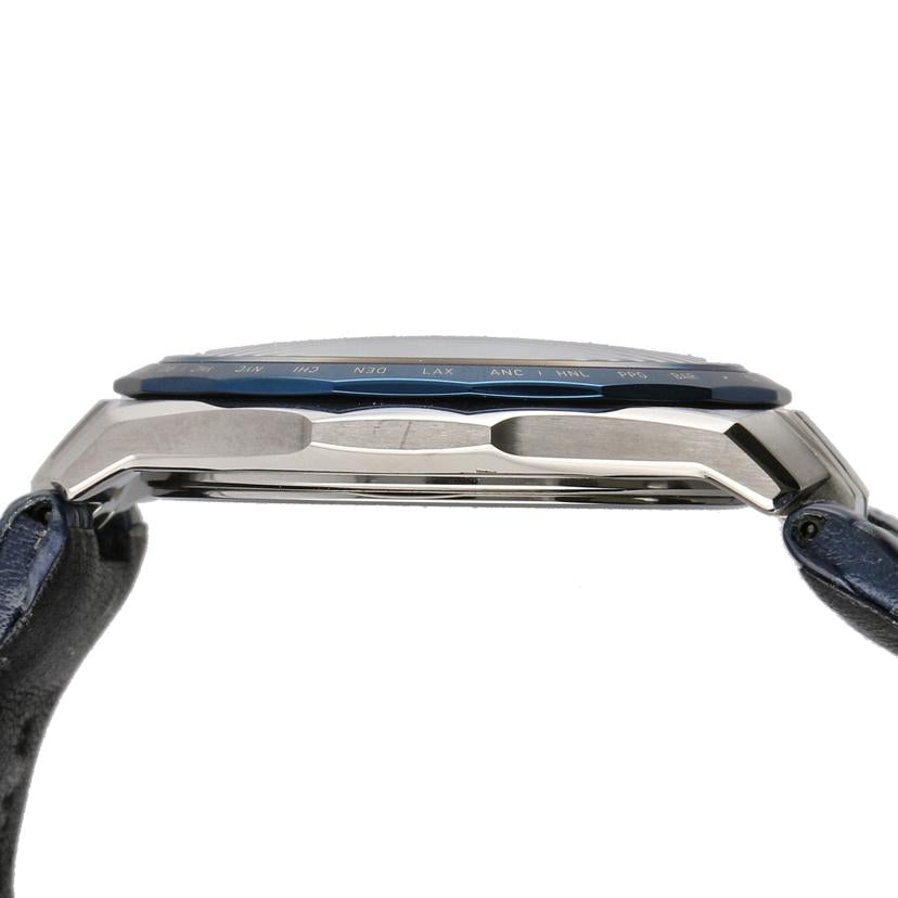 CASIO カシオ/オシアナスマンタ／ソーラー電波／阿波藍／クロコダイルレザー/OCW-S5000APL-2AJF//201********/Aランク/75