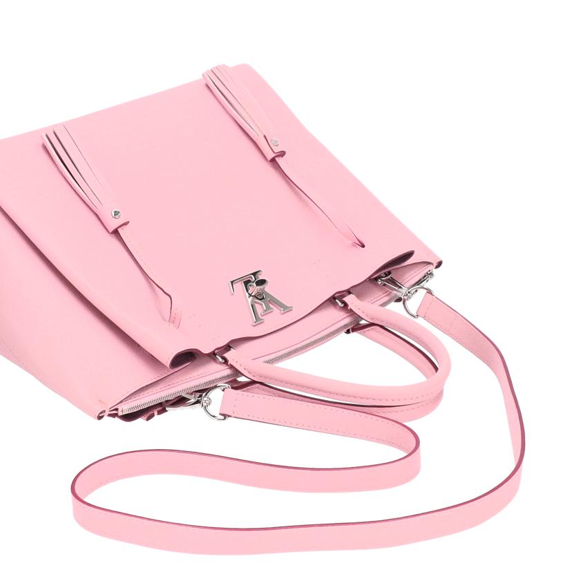 ＬＯＵＩＳ　ＶＵＩＴＴＯＮ ﾙｲ･ｳﾞｲﾄﾝ/ロックミートートバッグ／レザー／ピンク/M54265//AR1***/Bランク/93