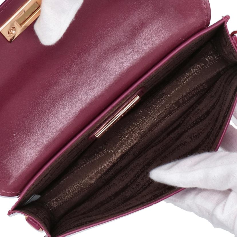 Samantha　Thavasa サマンサタバサ/Samantha　Thavasa　牛革　クロコ　型押し　ショルダーポーチ　WR//ABランク/78