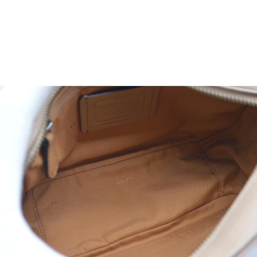 COACH コーチ/プレーリーリベットカメラレザーショルダー／ベージュ/29329//B18**/Aランク/89