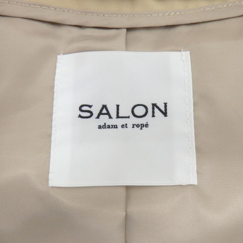 SALON　adam　et　rope サロン/2wayフード付きスタンドカラー　トレンチコート　/SHO33030A//SAランク/77