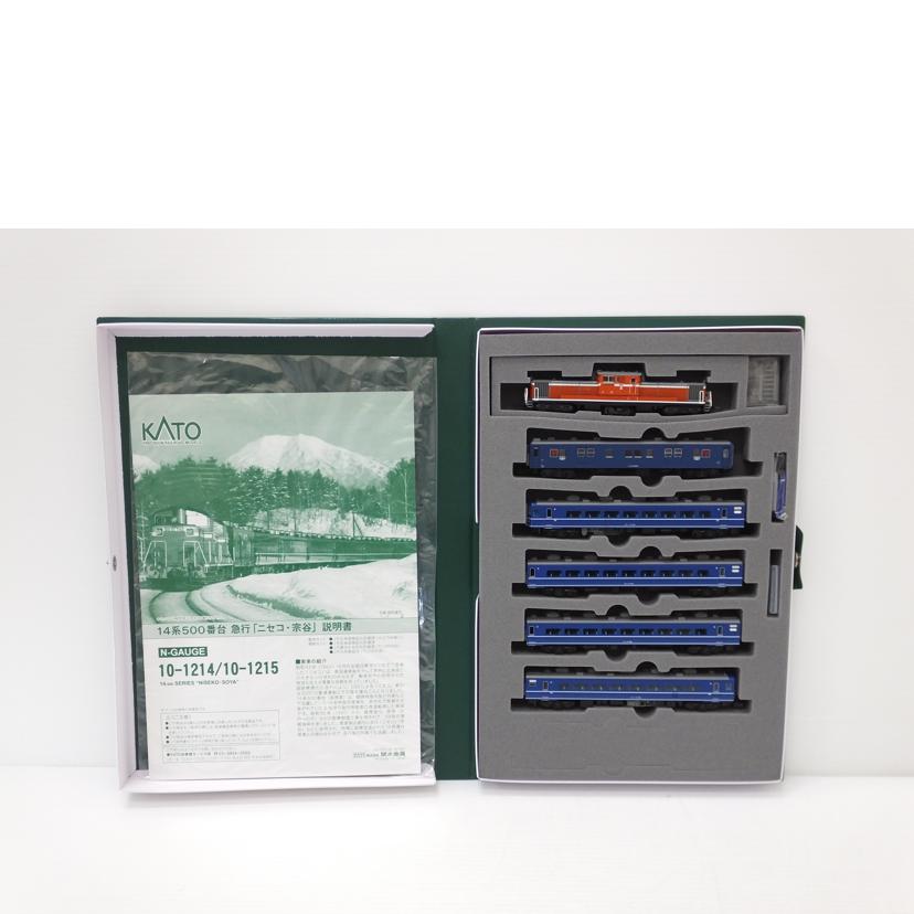 KATO カトー/DD51　500　中期　耐寒形（3灯形）＋14系500番台　急行｢ニセコ・宗谷｣　5両基本セット/7008-8/10-1214//Aランク/88