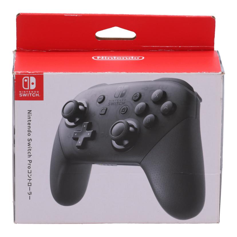 NINTENDO 任天堂 ニンテンドー　/Switch　Proコントローラー/HAC-A-FSSKA//XEL70098816357/Bランク/82