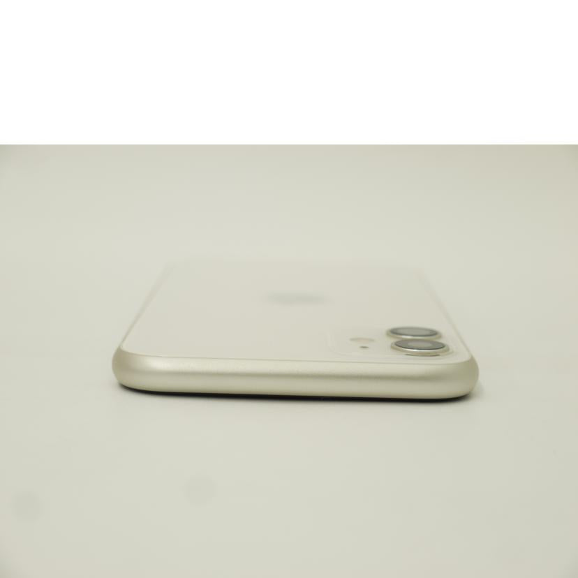 Apple アップル/iPhone　11　64GB　ホワイト／SIMロック解除済み/MWLU2J/A//C7DZMAALN736/Bランク/69