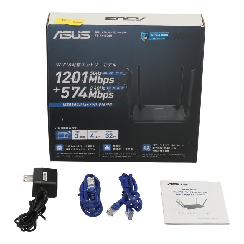 ASUS エイスース　/無線LANルーター/RT-AX1800U//R1IG4WE06617M9G/Bランク/65