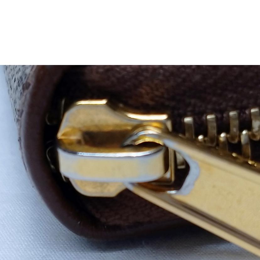 GUCCI グッチ/GGスプリーム　ホースビット　ラウンドファスナー長財布/621889//493***/Bランク/52