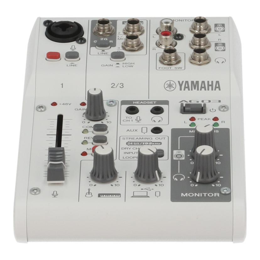 YAMAHA ヤマハ　/ウェブキャスティングミキサー/AG03MK2//21YGDN01129/Bランク/62