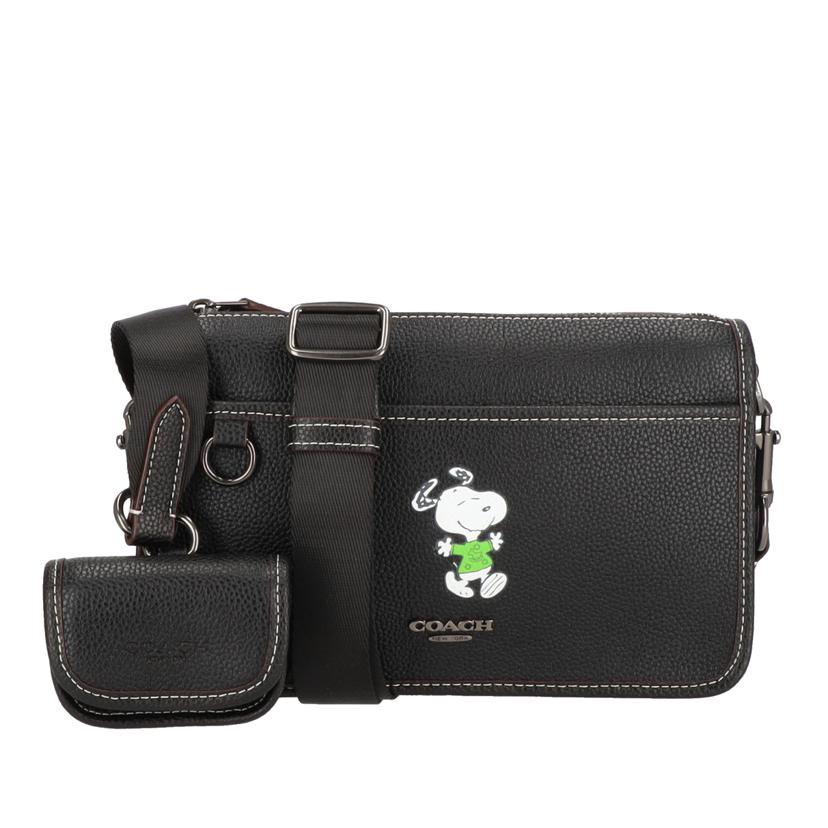 COACH×PEANUTS コーチ×ピーナッツ/ヘリテージコンバーチブルクロスボディ・スヌーピーモチーフ/CE710//M22**/Aランク/09