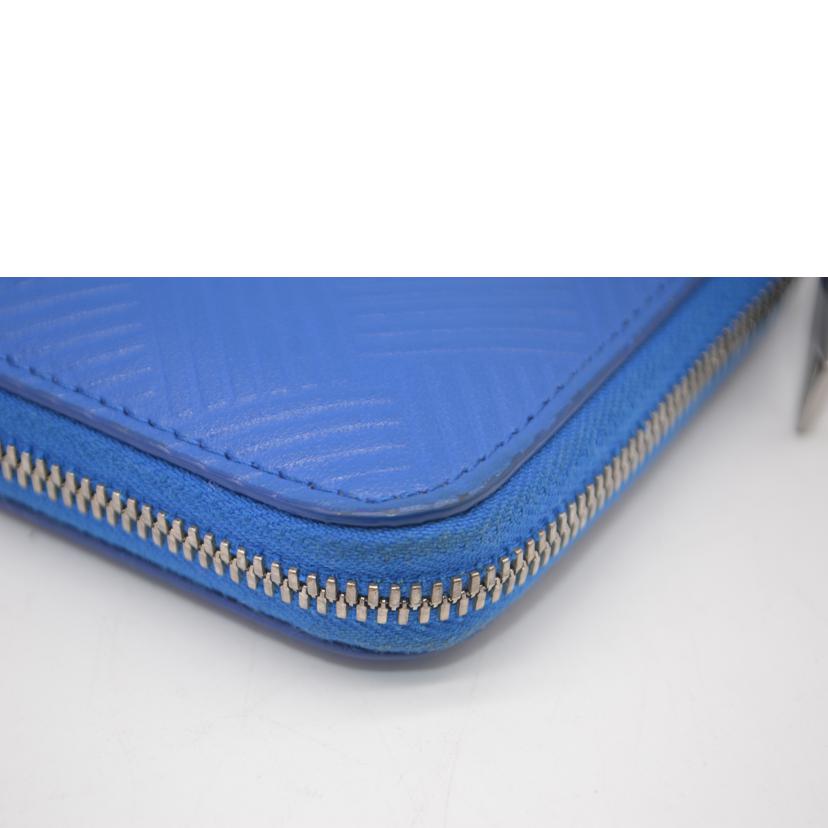 BOTTEGA　VENETA ボッテガ・ヴェネタ/デボスイントレチャートラウンドファスナー長財布/593217//PO1********/Bランク/89
