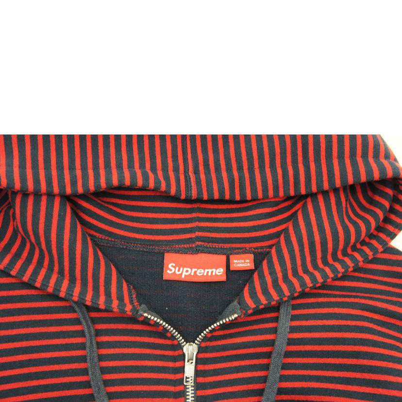 Supreme ｼｭﾌﾟﾘｰﾑ/Supreme　ボーダージップパーカ//Aランク/19