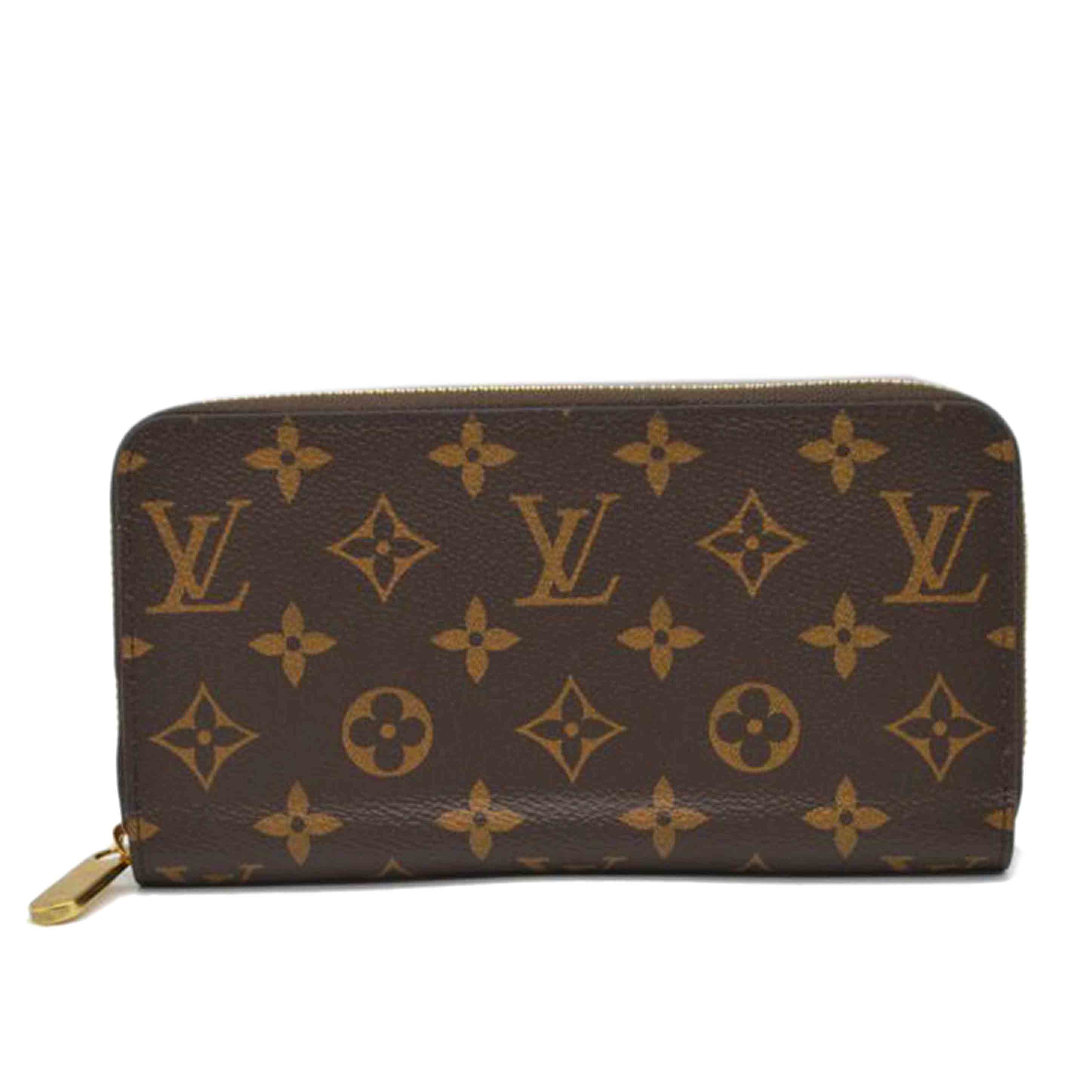 LOUIS VUITTON ルイヴィトン/ジッピー・ウォレット新型／モノグラム／ブラウン/M42616//LM1***/SAランク/89