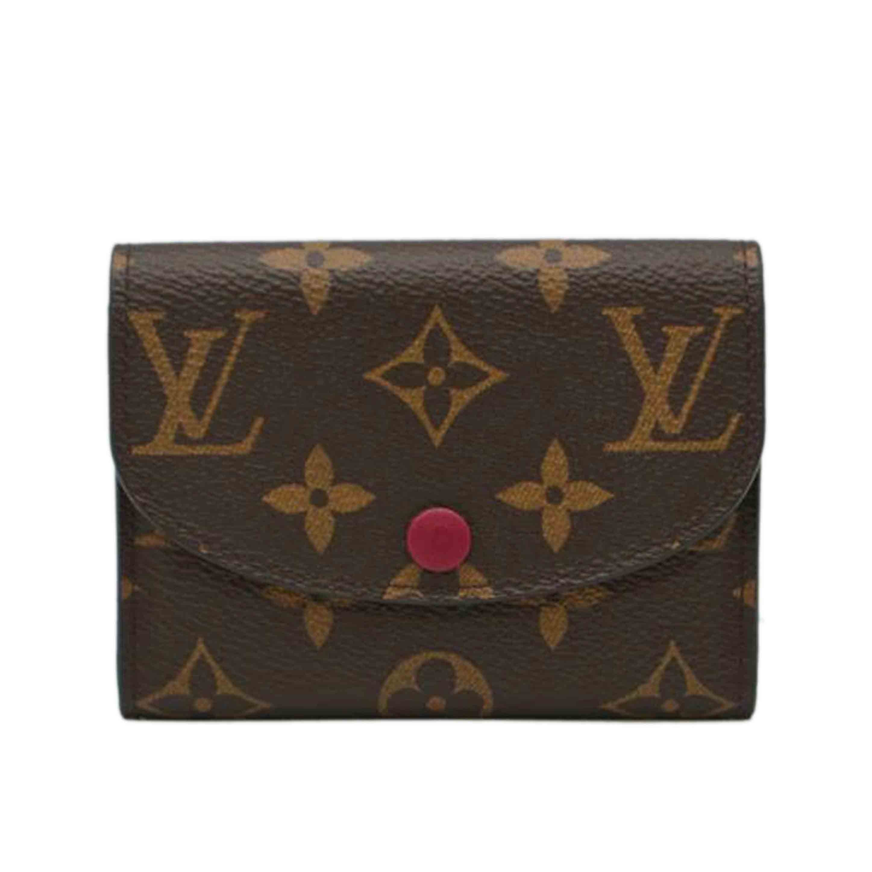 LOUIS VUITTON ルイヴィトン/ポルトモネ・ロザリ／モノグラム／フューシャ/M41939//UB2***/Sランク/89