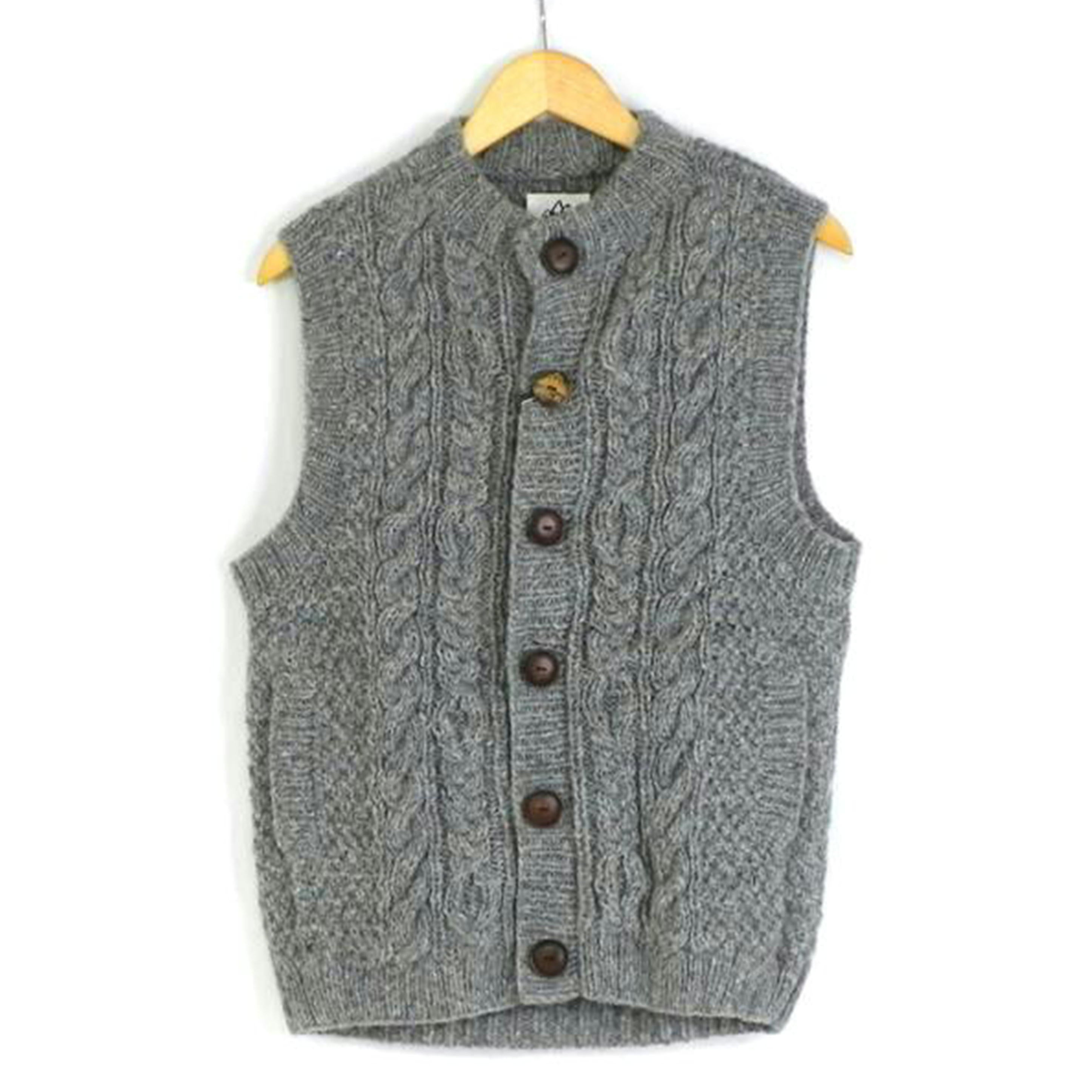 HIMALAYANCLIMBERS　HAND－KNIT ヒマラヤンクライマーズ ハンドニット/HIMALAYANCLIMBERS　HAND－KNIT／前開きベスト/HCK-F58//SAランク/81