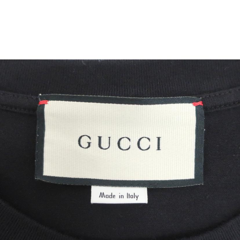 GUCCI グッチ/ロゴTシャツ　Lサイズ　ブラック/616036//Aランク/65