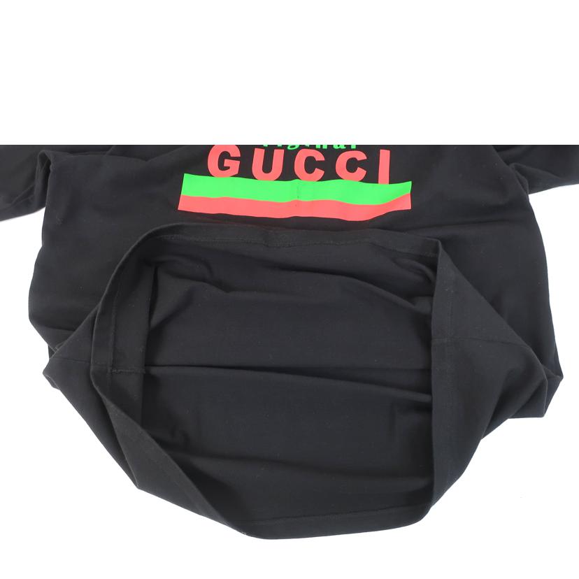 GUCCI グッチ/ロゴTシャツ　Lサイズ　ブラック/616036//Aランク/65