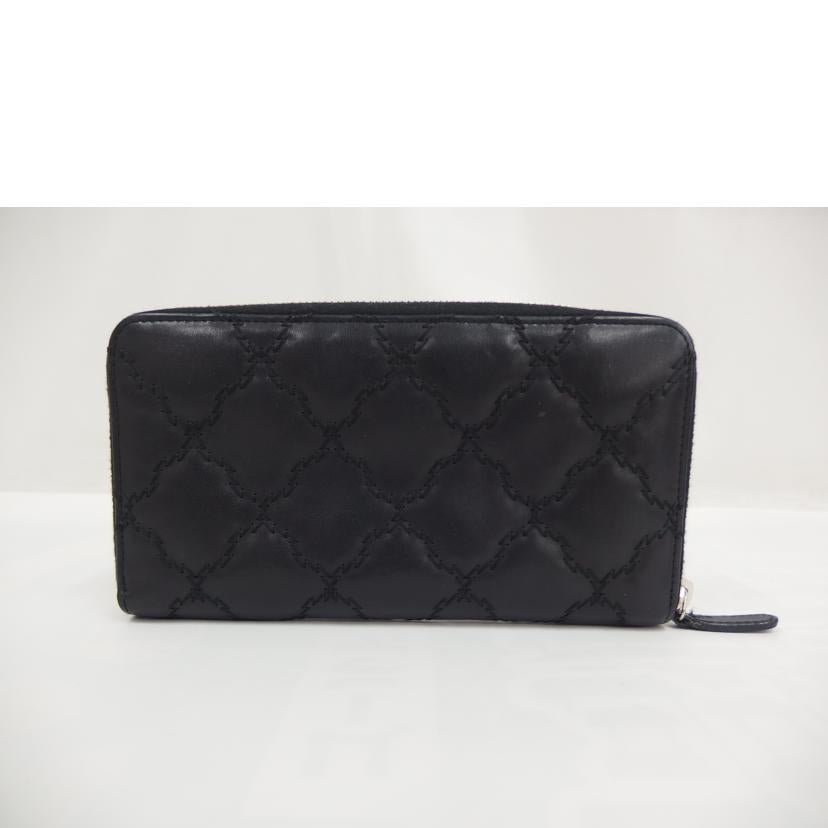CHANEL シャネル/マトラッセキルティングラウンドウォレット//174*****/Bランク/82