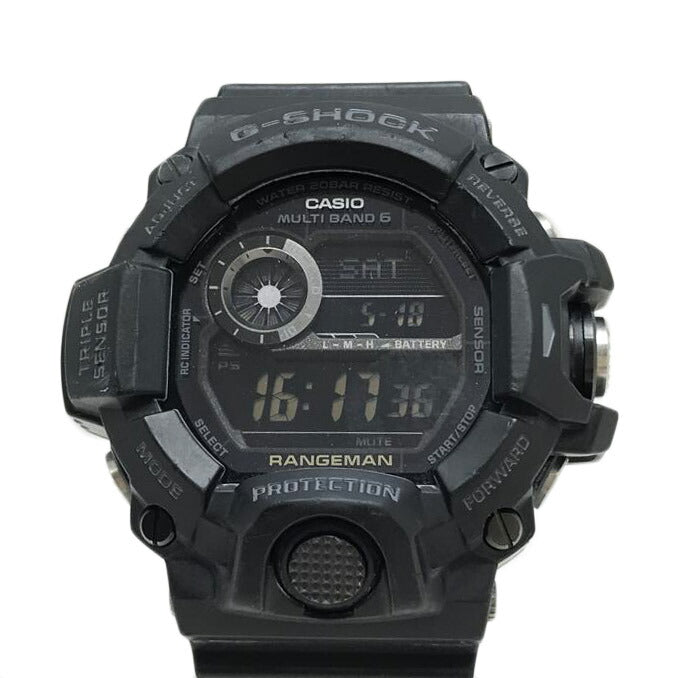 CASIO カシオ/G－SHOCK　レンジマン　電波ソーラー時計/GW-9400//Bランク/51