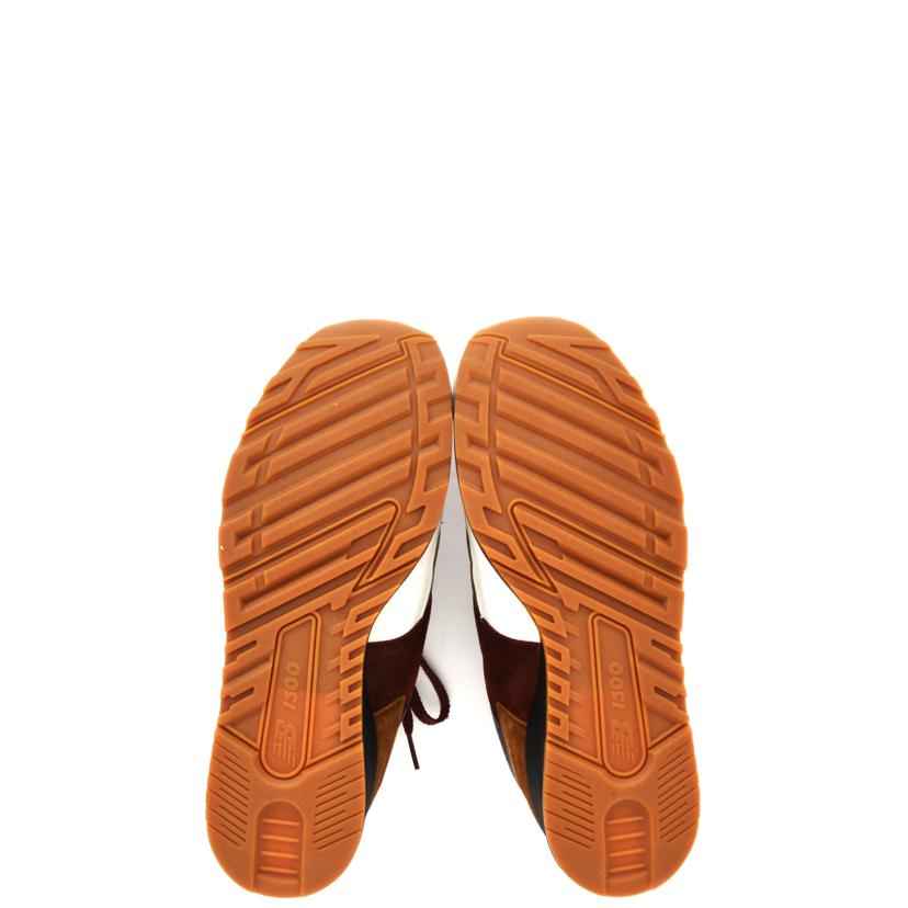 New　balance ニューバランス/NB　スニーカー　30周年ブラウンレザー　UK製/M1500BWB//SAランク/75