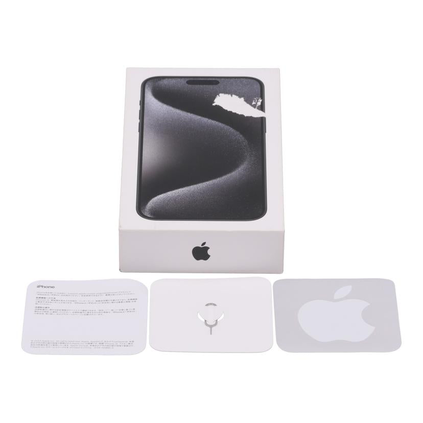 Apple　SIMロックなし アップル　/iPhone15　Pro　MAX/MU6P3J/A//MG9PTGF9H6/Bランク/67