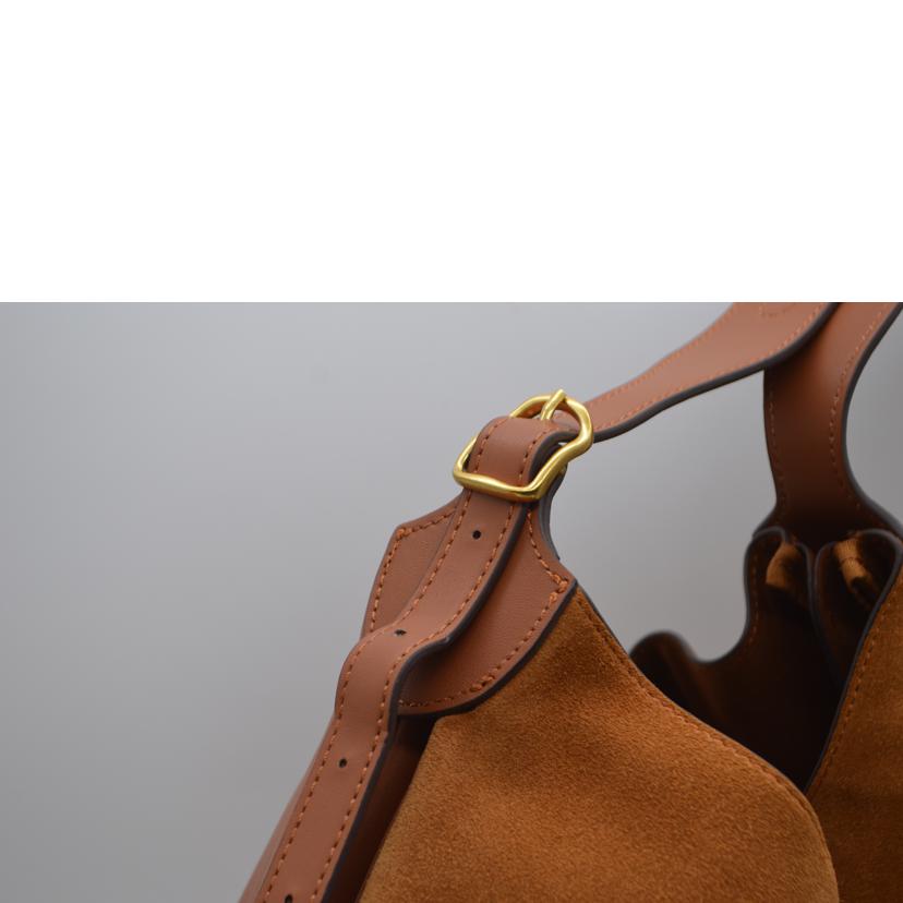 RALPH　LAUREN　 ラルフローレン/Polo　ID　スェードミディアムショルダーバッグ//ABランク/89