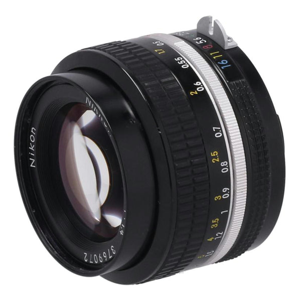 【動作確認済】Nikon Ai 50mm f1.4 初期保証&純正付属品付 初期不良保証付】Nikon Ai 50mm f1.4 純正付属品付き 新品)Nikon