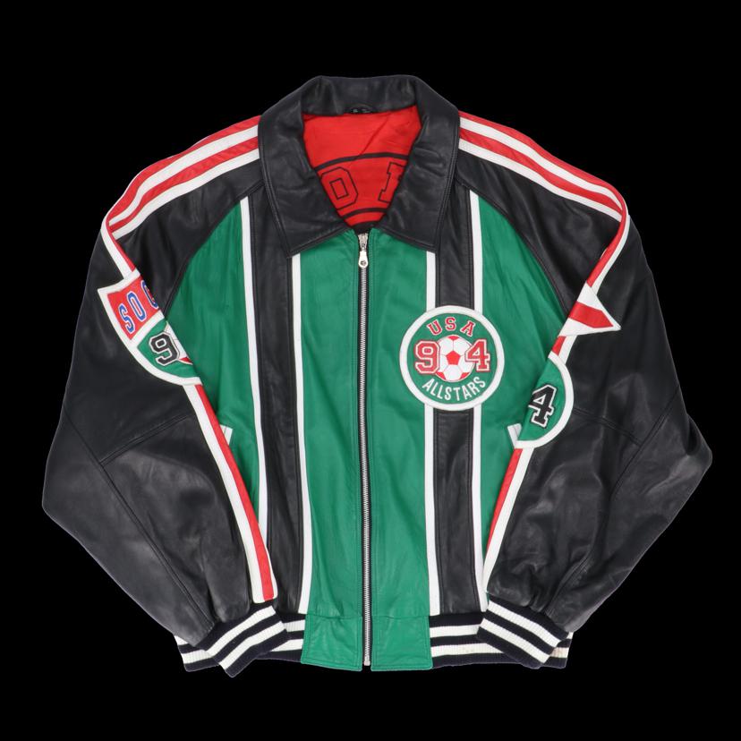 North　Beach　Leather マイケルホーバン/レア／Michael　Hoban／マイケルホーバン／USA　’94　ALL　STARS　Leather　Jacket//XL/ABランク/62