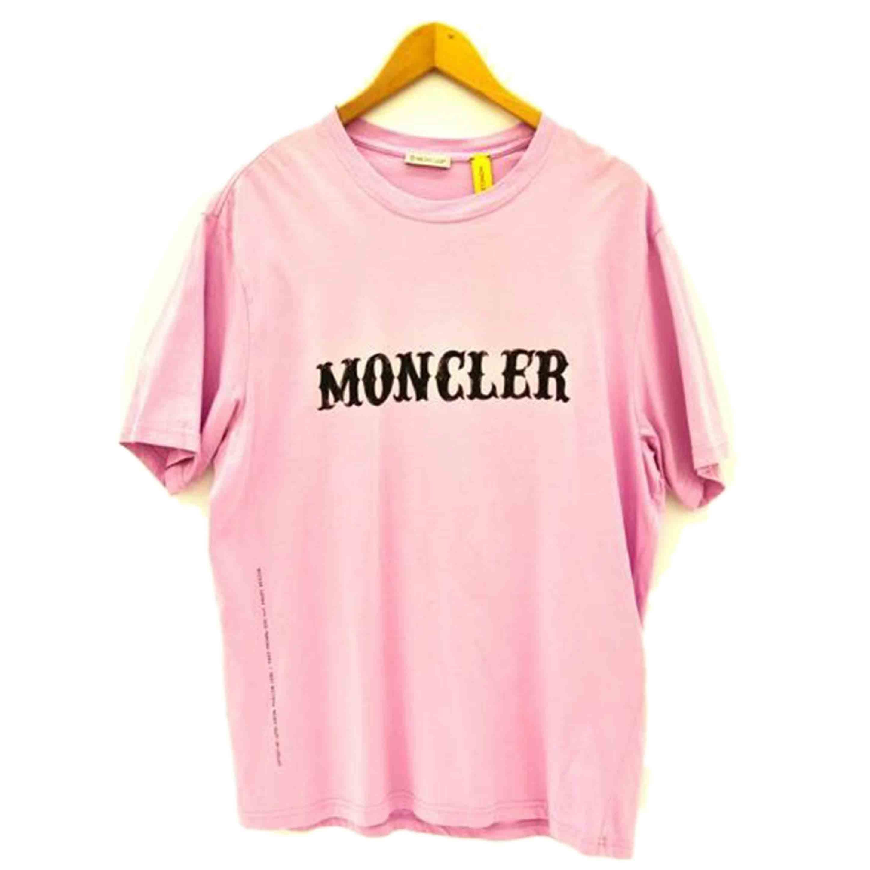MONCLER×Fragment モンクレール×フラグメント/22AW両面ロゴTシャツ（パープル）//ABランク/75